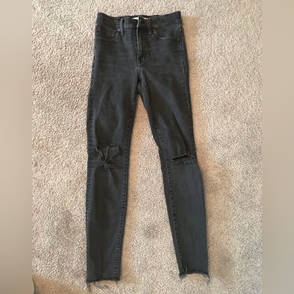 Madewell 25” high rise skinny jeans